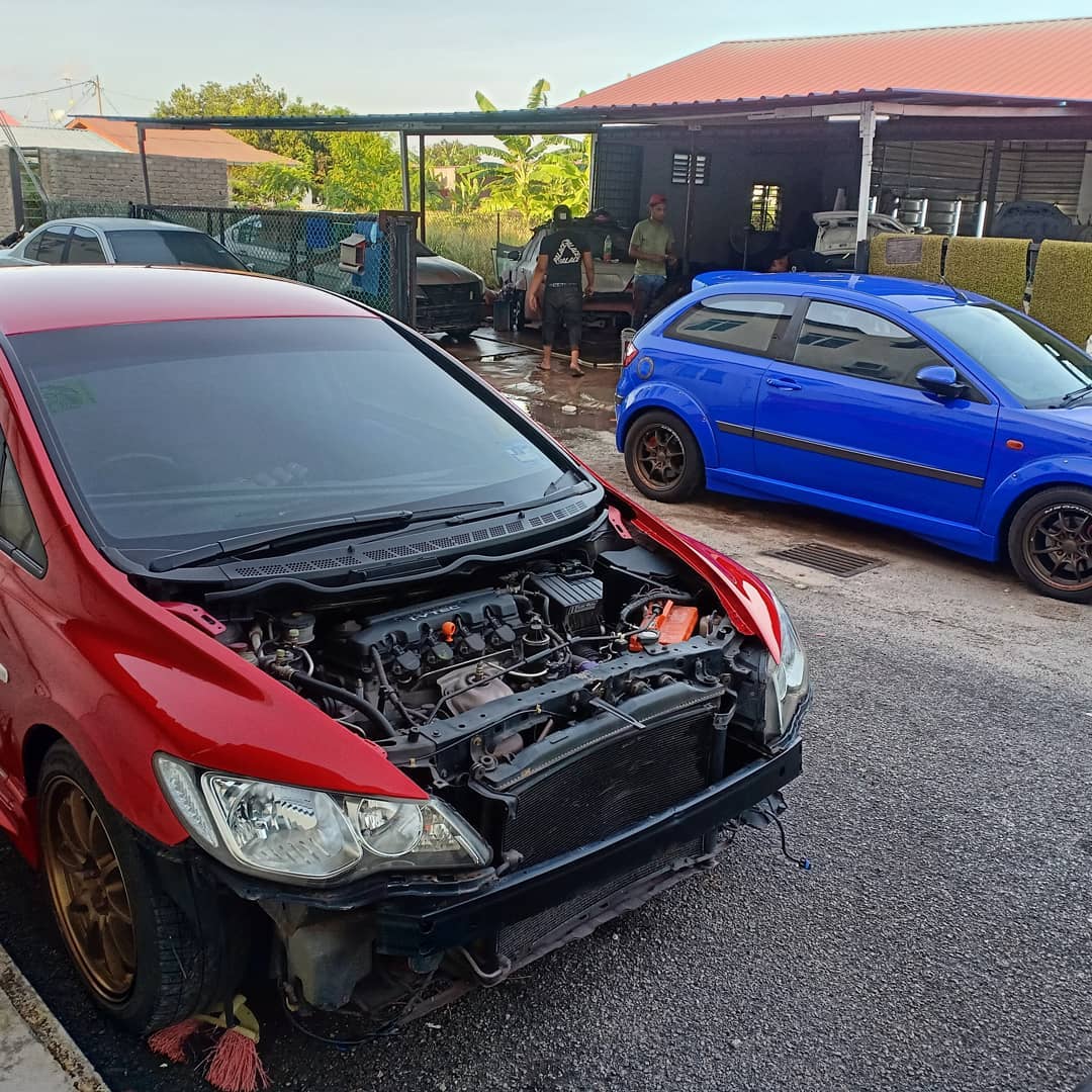 Bengkel Cat Kereta MELAKA Mamat Spray Work Bengkel Cat Kereta MELAKA Mamat Spray Work